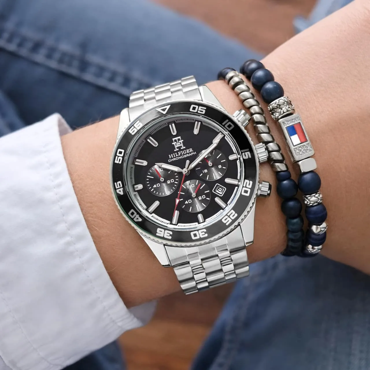 first copy watches Tommy Hilfiger TH1792156 Chronograph Premium Watch Store Tommy Hilfiger TH1792156 Chronograph - Image 2