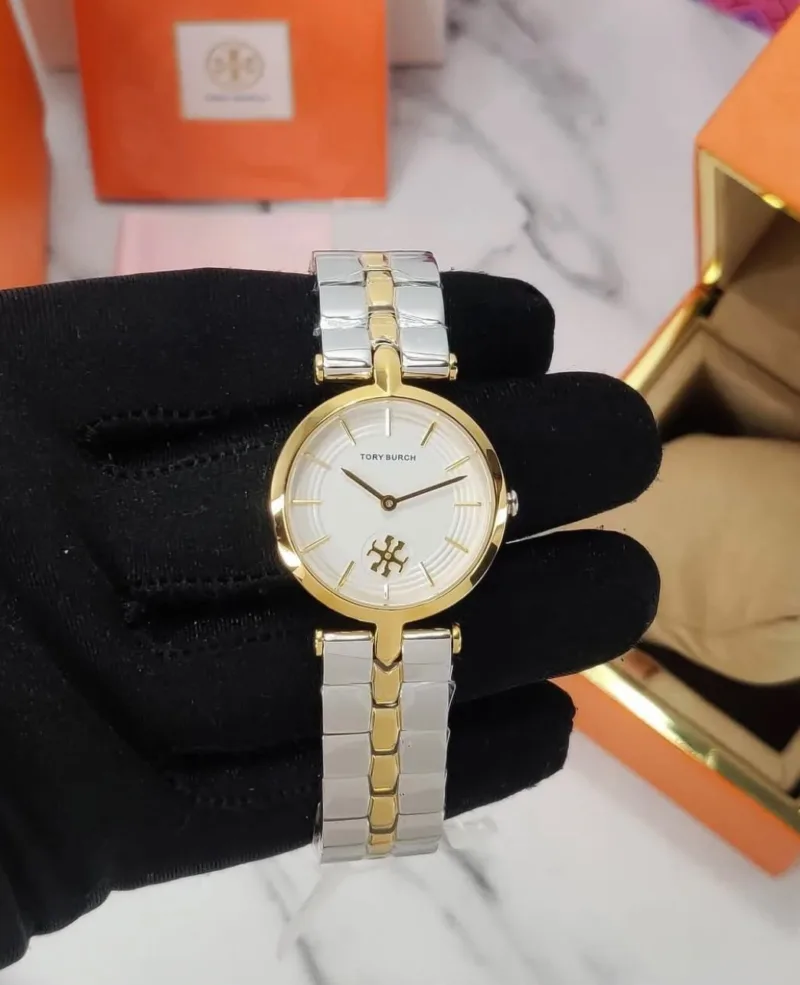 Tory Burch Kira TBW2044 Gold Tone