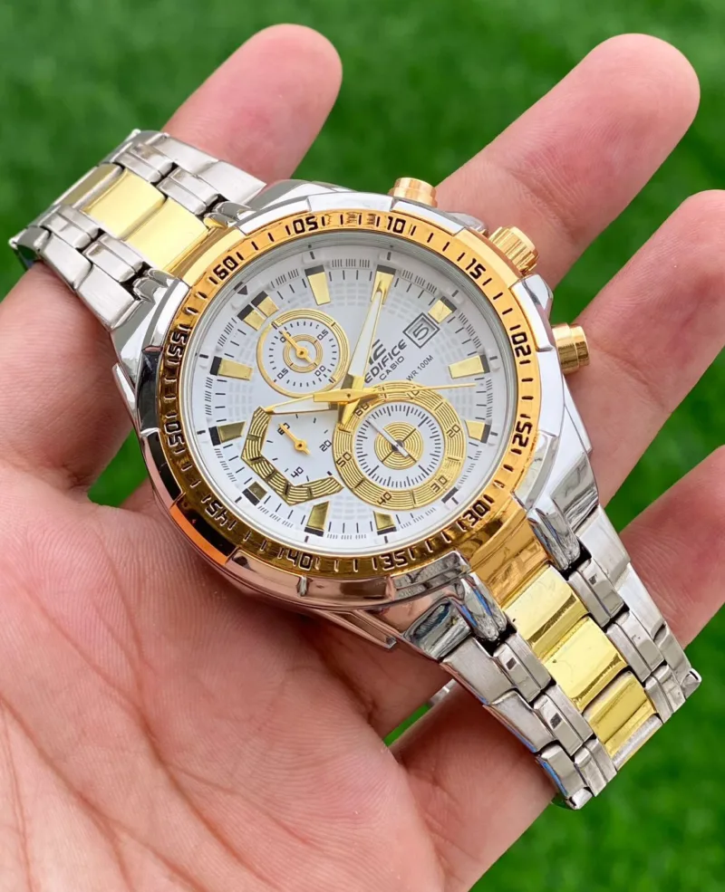 Casio Edifice EFR-539 Gold Chronograph