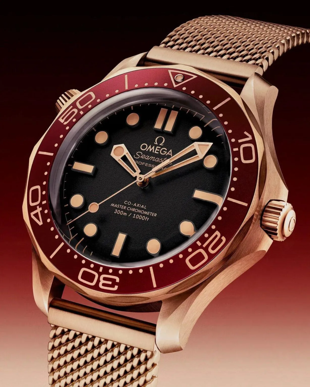 first copy watches Omega Seamaster Diver 300M Automatic Rosegold Premium Watch Store Omega Seamaster Diver 300M Automatic