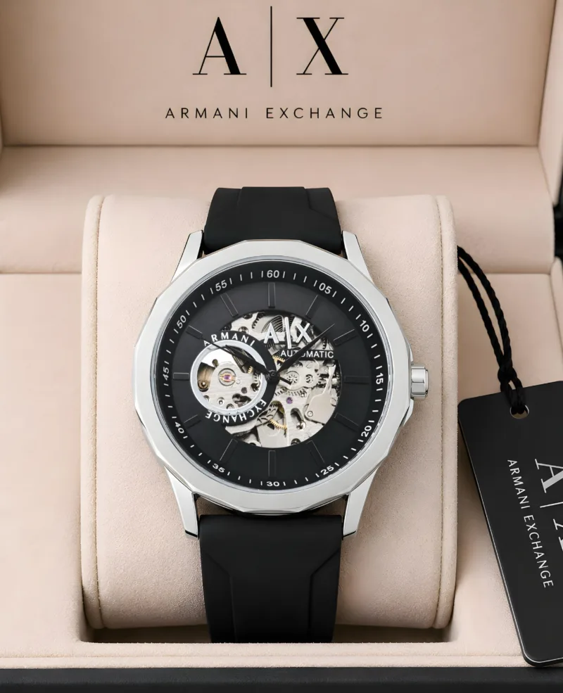first copy watches First Copy Watches Premium Watch Store Armani Exchange AX Automatic Skeleton