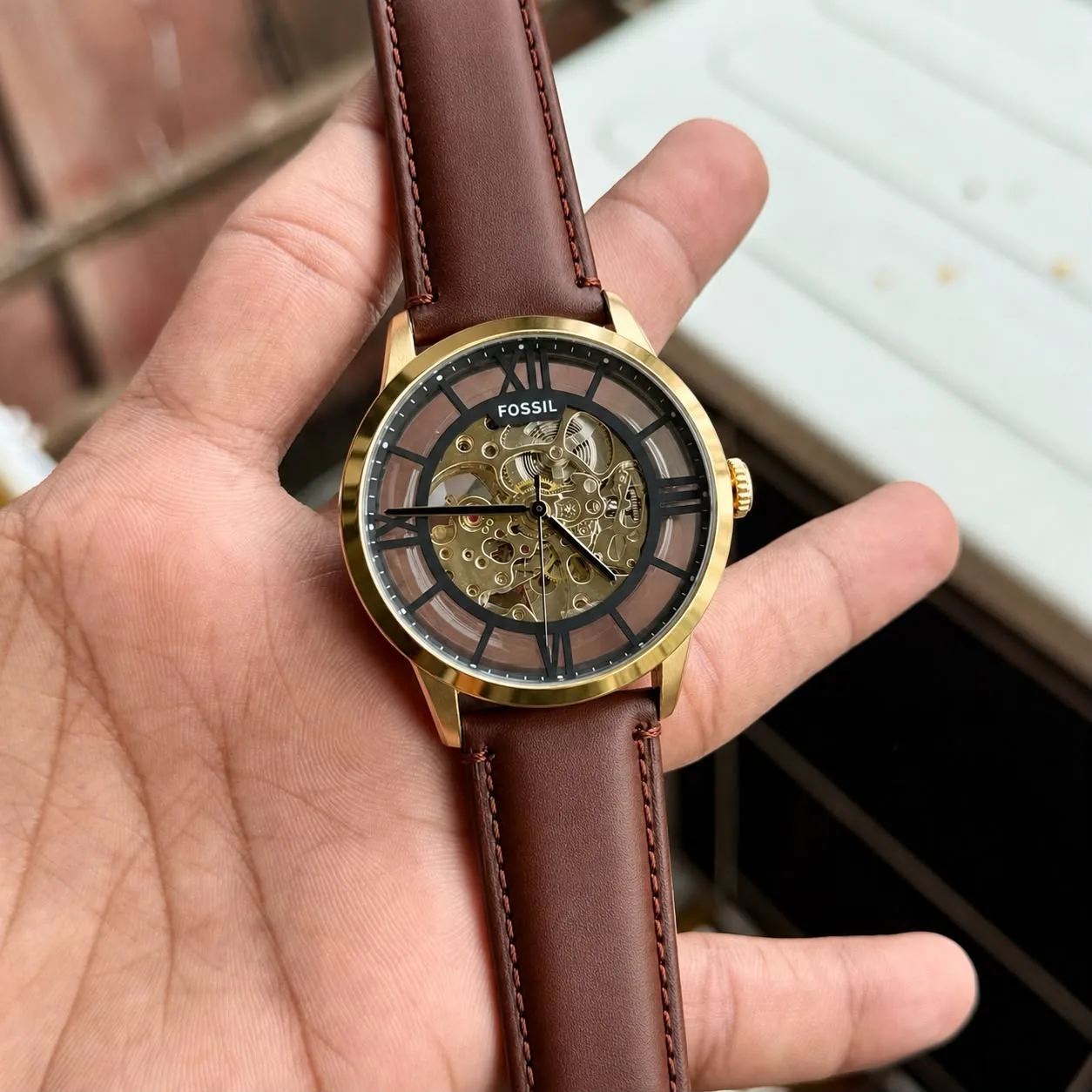first copy watches Fossil Townsman Automatic Self-Winding Premium Watch Store Fossil Townsman Automatic Self-Winding