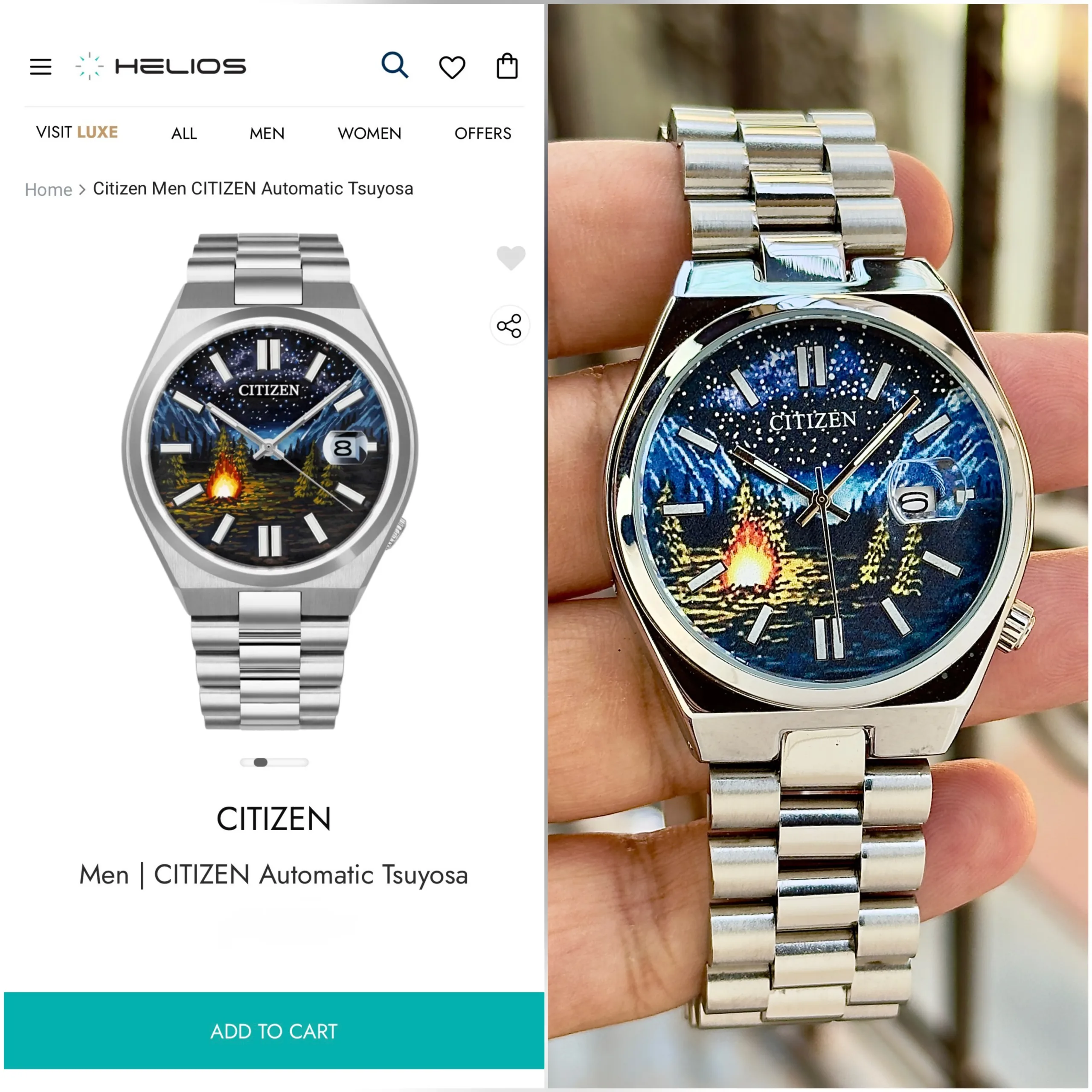 first copy watches Citizen Tsuyosa Limited Art Dial Premium Watch Store Citizen Tsuyosa Limited Art Dial