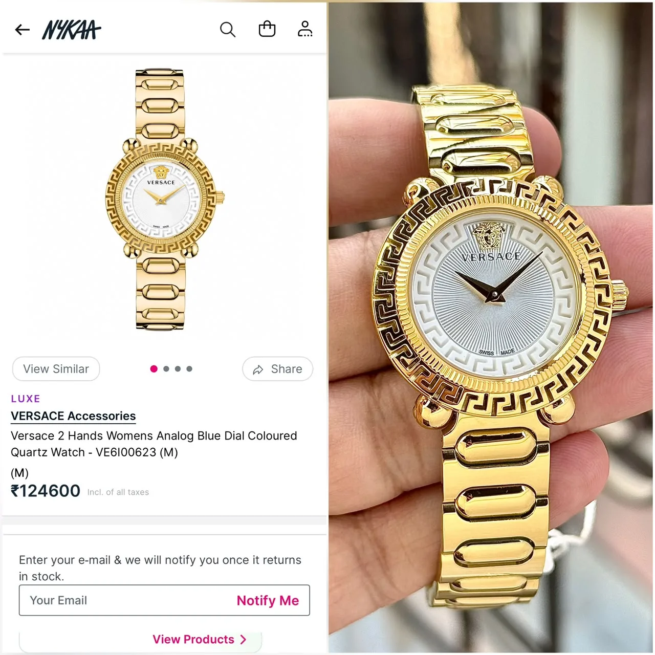 first copy watches Versace VE6I00623 Greca Premium Watch Store Versace VE6I00623 Greca Watch for Women