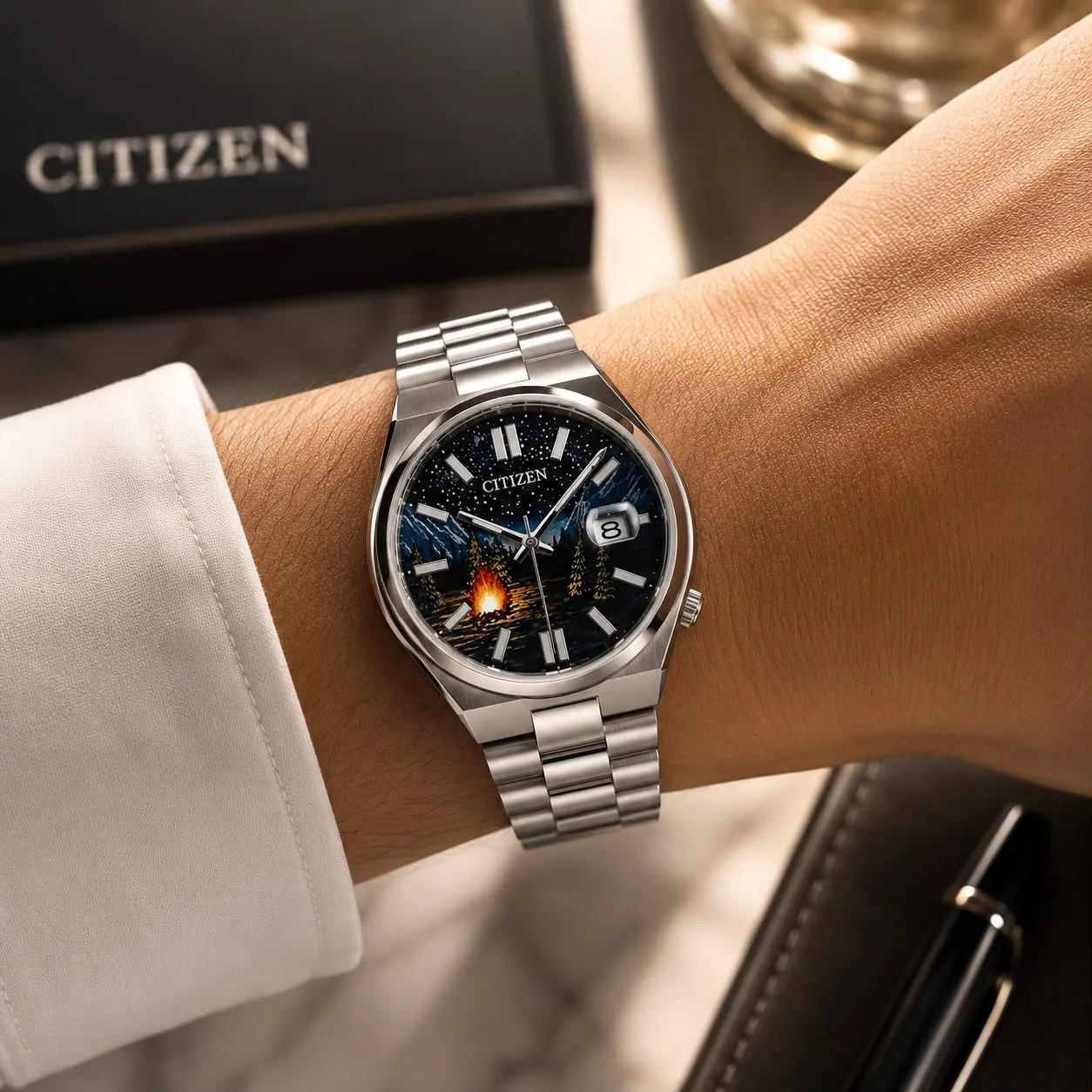 first copy watches Citizen Tsuyosa Limited Art Dial Premium Watch Store Citizen Tsuyosa Limited Art Dial