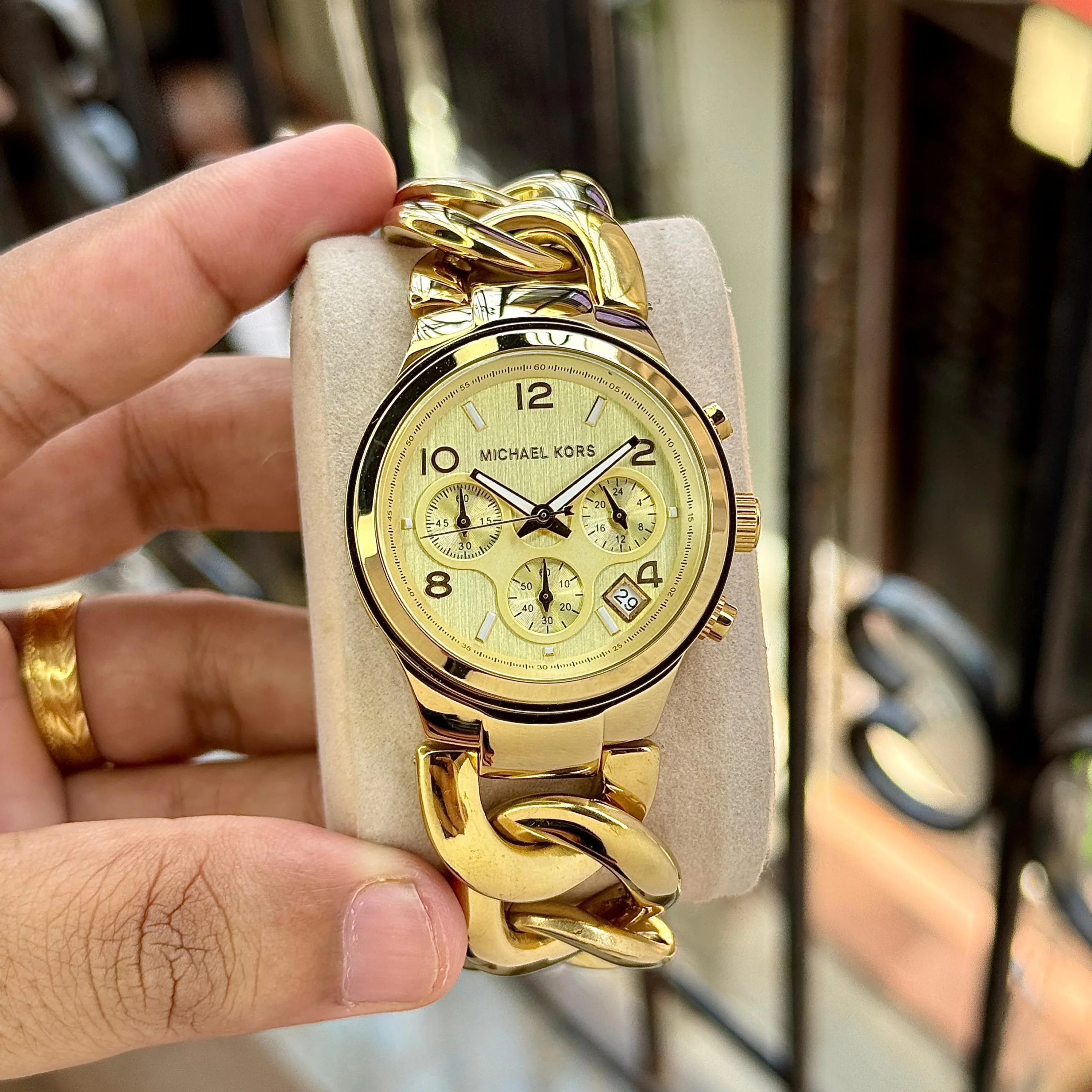 first copy watches Michael Kors MK3131 Runway Chronograph Premium Watch Store first copy Michael Kors MK3131 Runway Chronograph