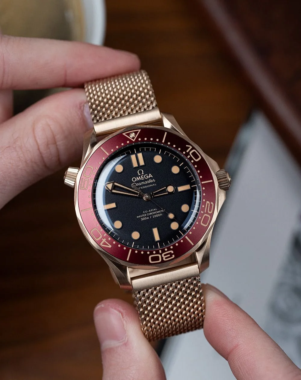 first copy watches Omega Seamaster Diver 300M Automatic Rosegold Premium Watch Store Omega Seamaster Diver 300M Automatic