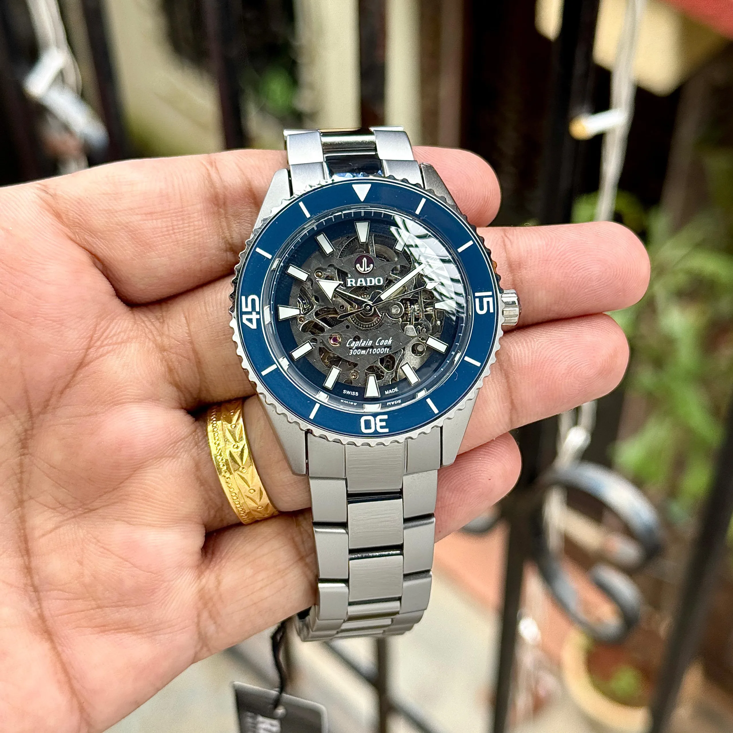 first copy watches Rado Captain Cook High-Tech Ceramic Skeleton Automatic Premium Watch Store Rado Captain Cook High-Tech Ceramic Skeleton Automatic Watch for Men