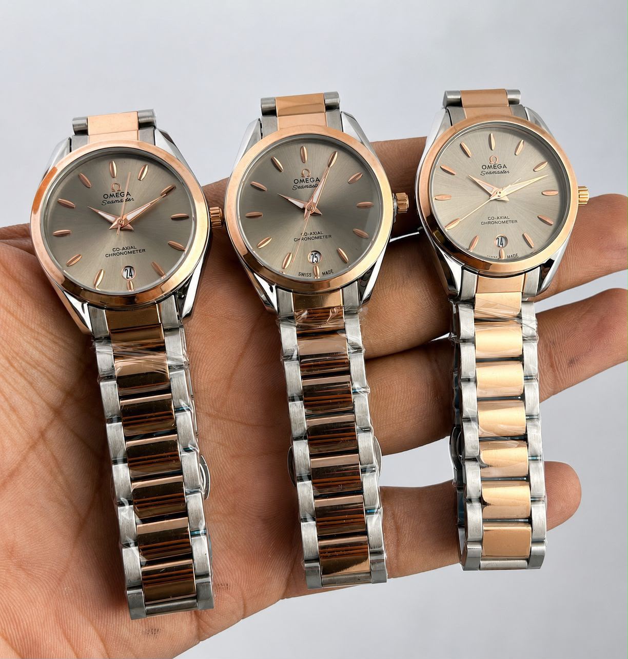 Omega Ladies Two-Tone Watch - Image 4