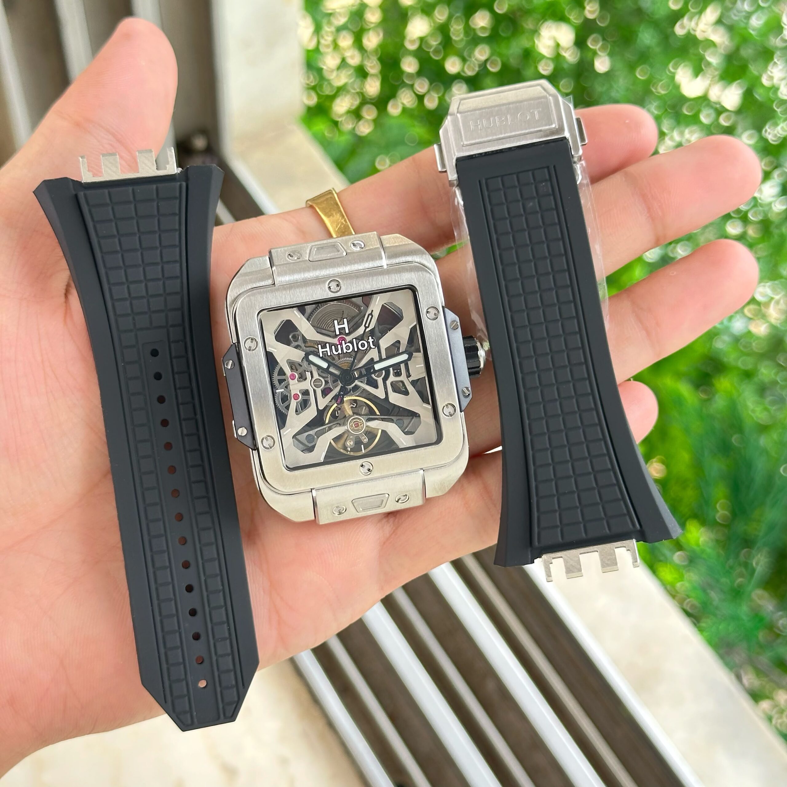 Hublot Square Bang Unico Titanium Automatic