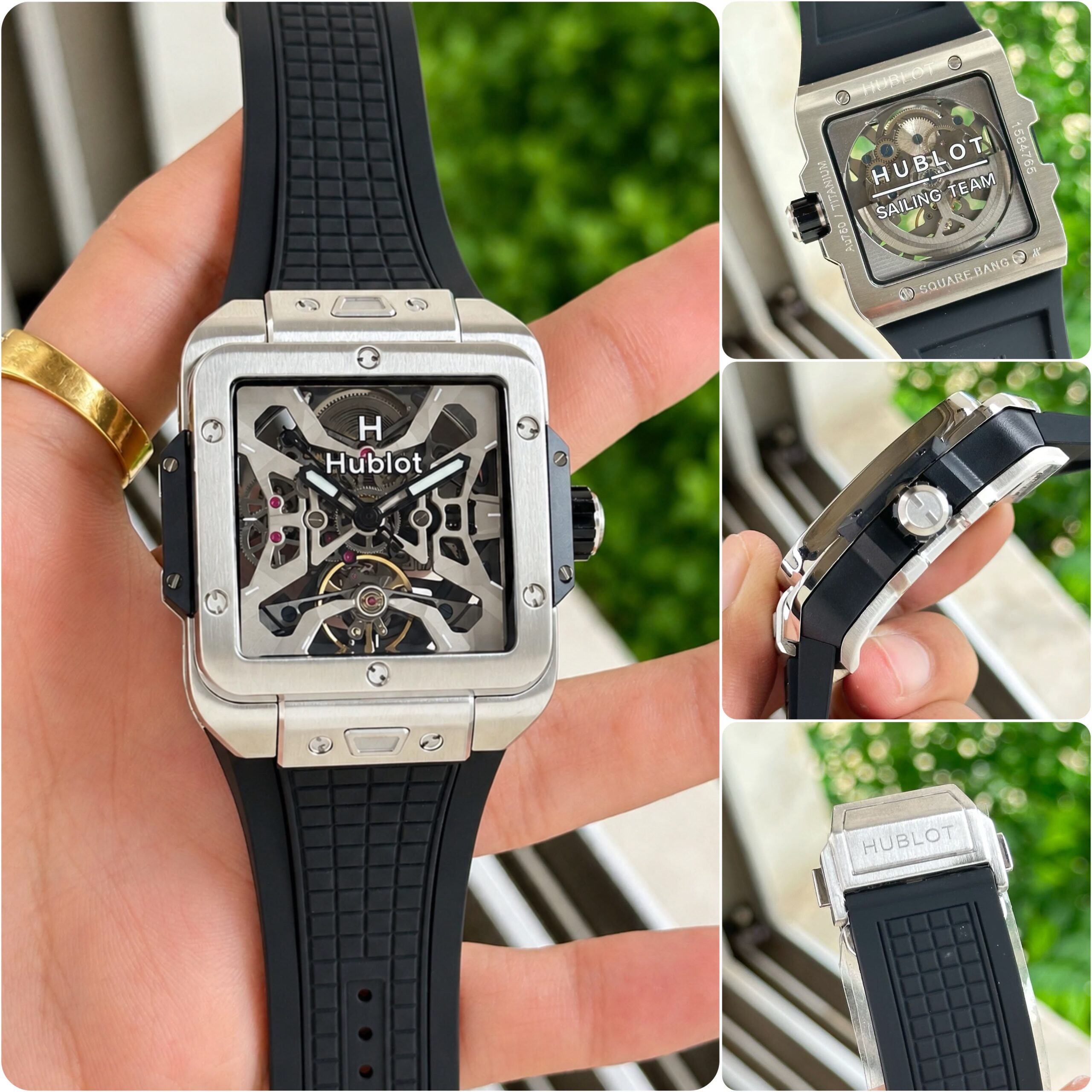 Hublot Square Bang Unico Titanium Automatic