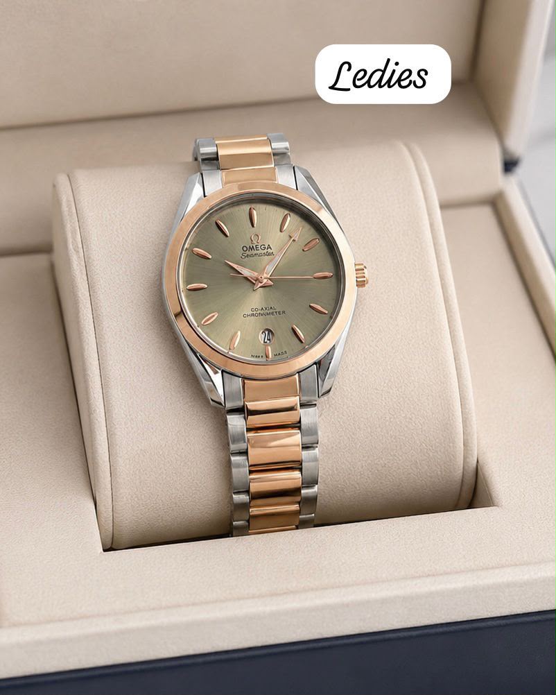 Omega Ladies Two-Tone Watch - Image 2