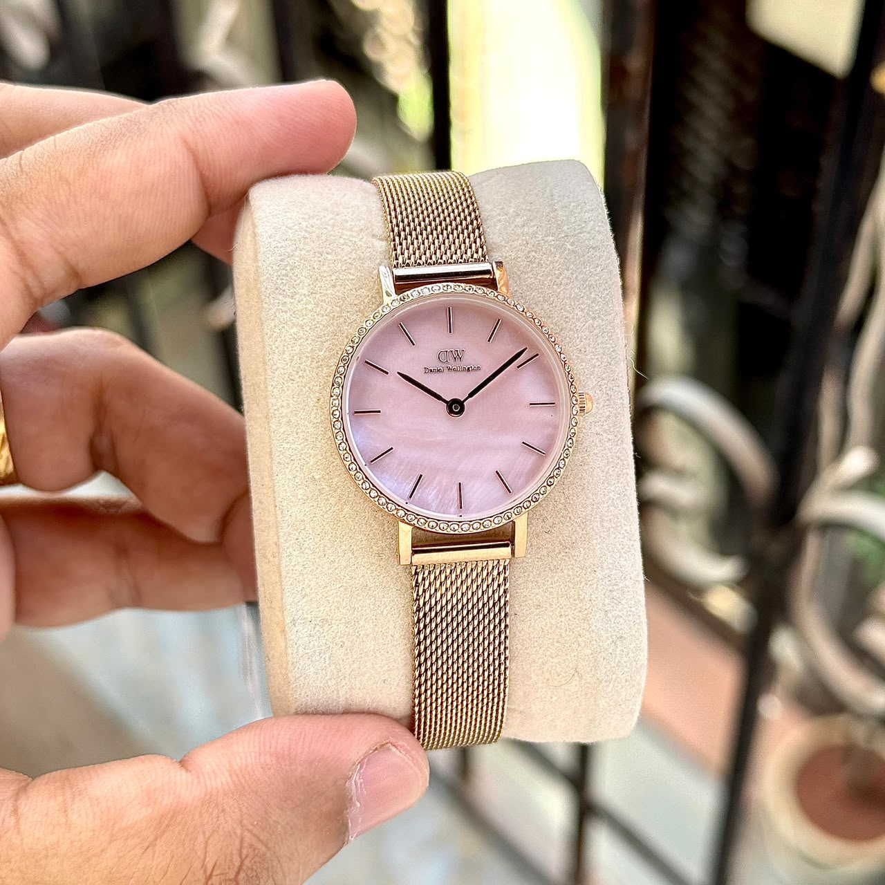 Daniel Wellington Petite Melrose Pink MOP