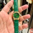 premium Omega Constellation Green Sunburst Dial
