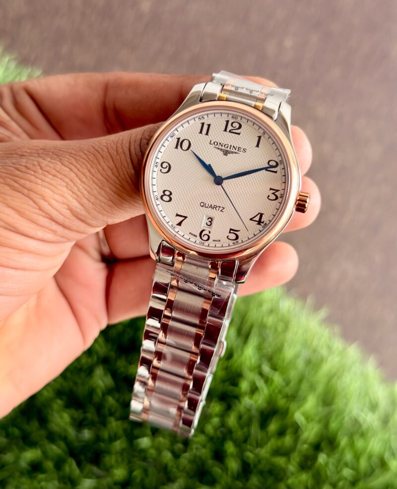 Longines Silver Dial Two-Tone