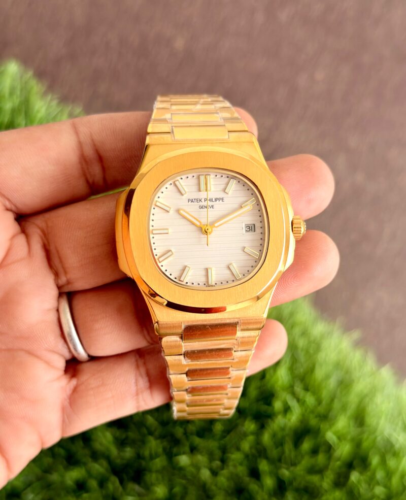 Patek Philippe Nautilus Style Automatic Gold