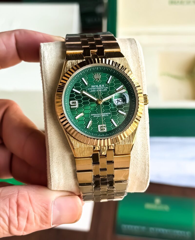 Rolex Land-Dweller Green Dial