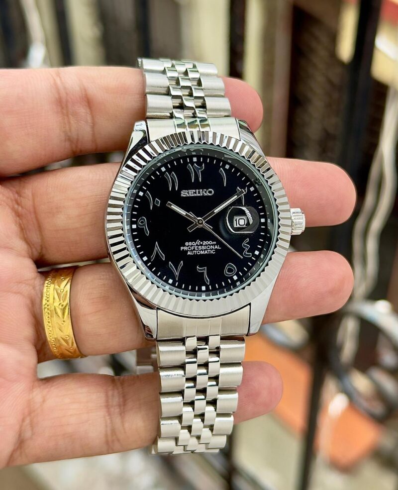 Seiko Datejust 41mm Black Arabic Dial