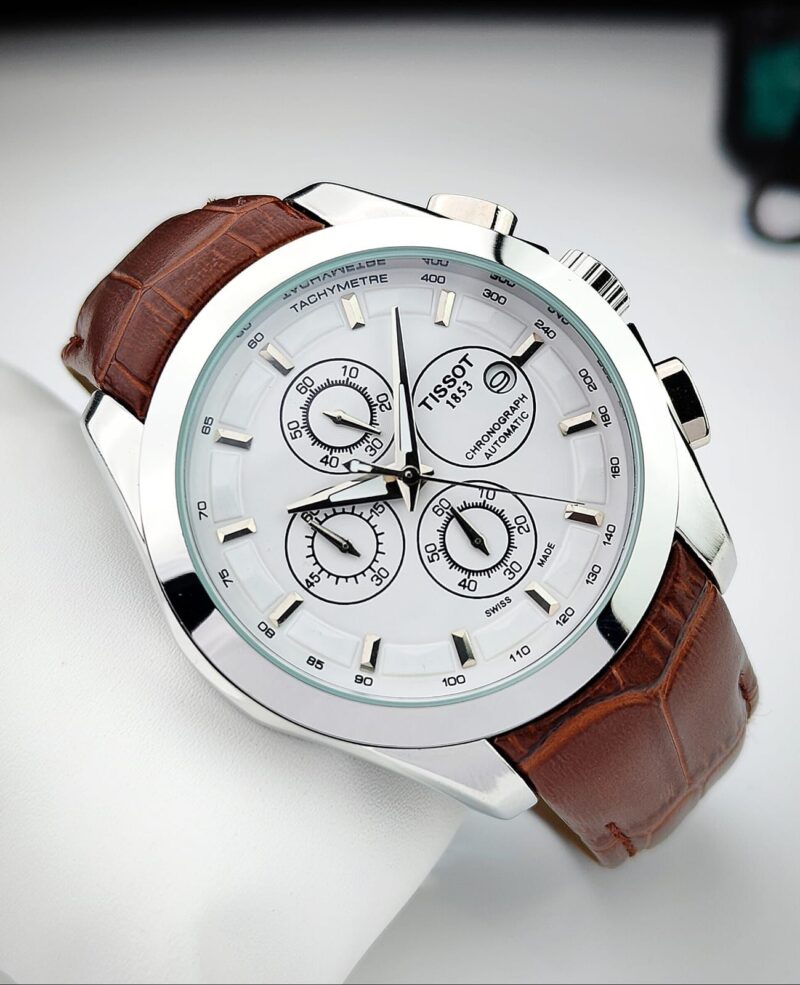 Tissot 1853 Chronograph White Dial
