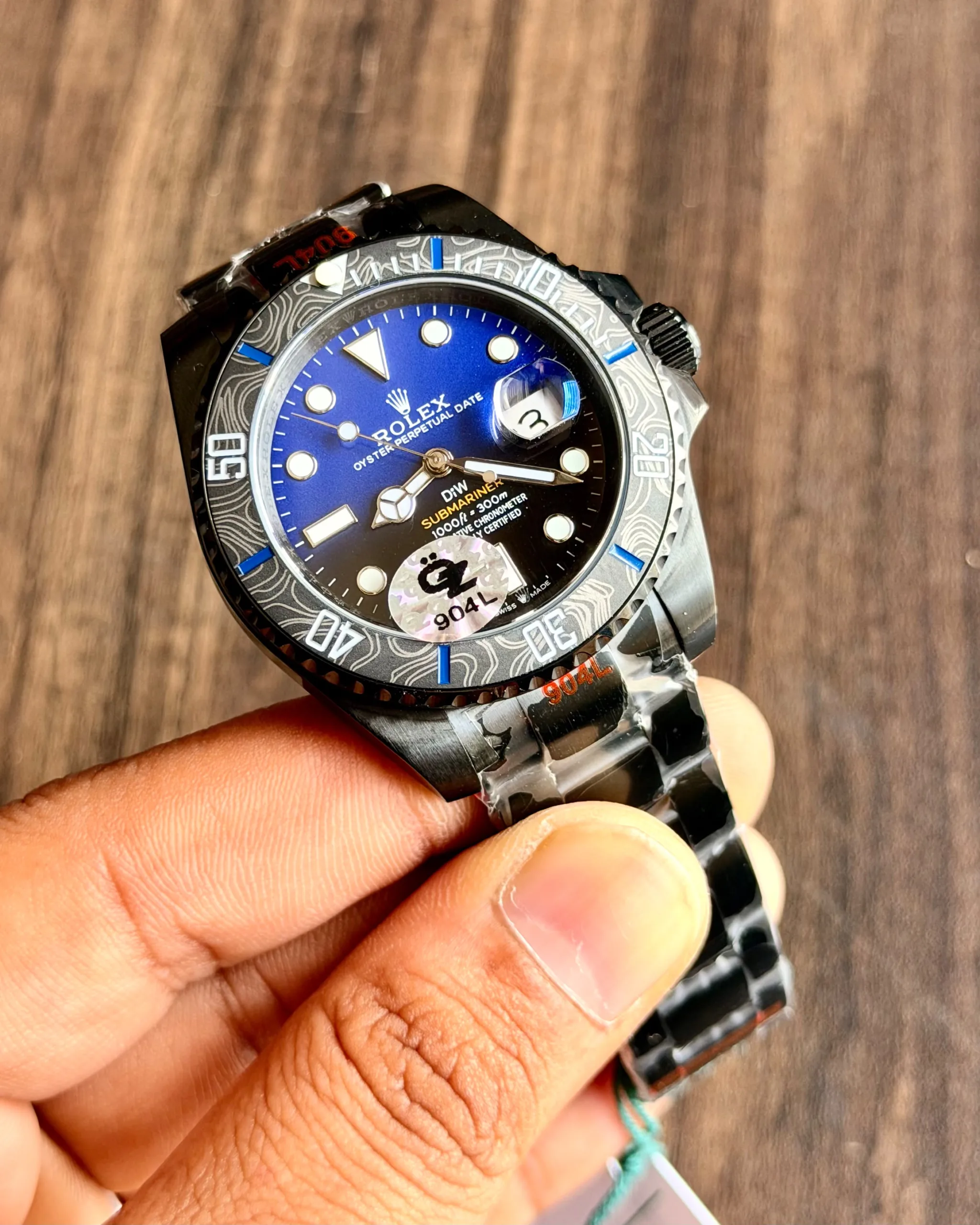 Rolex Submariner Black Blue DIW Limited Edition