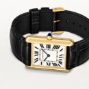 golden Cartier Tank Must de Cartier WSTA0136