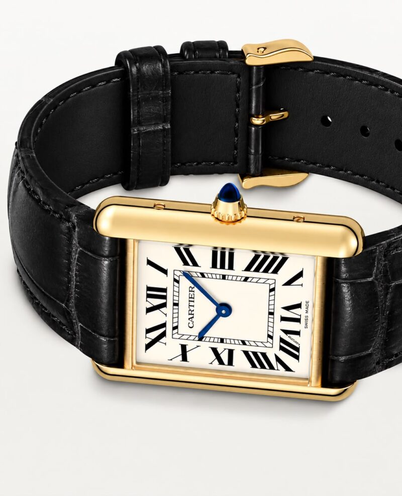 golden Cartier Tank Must de Cartier WSTA0136