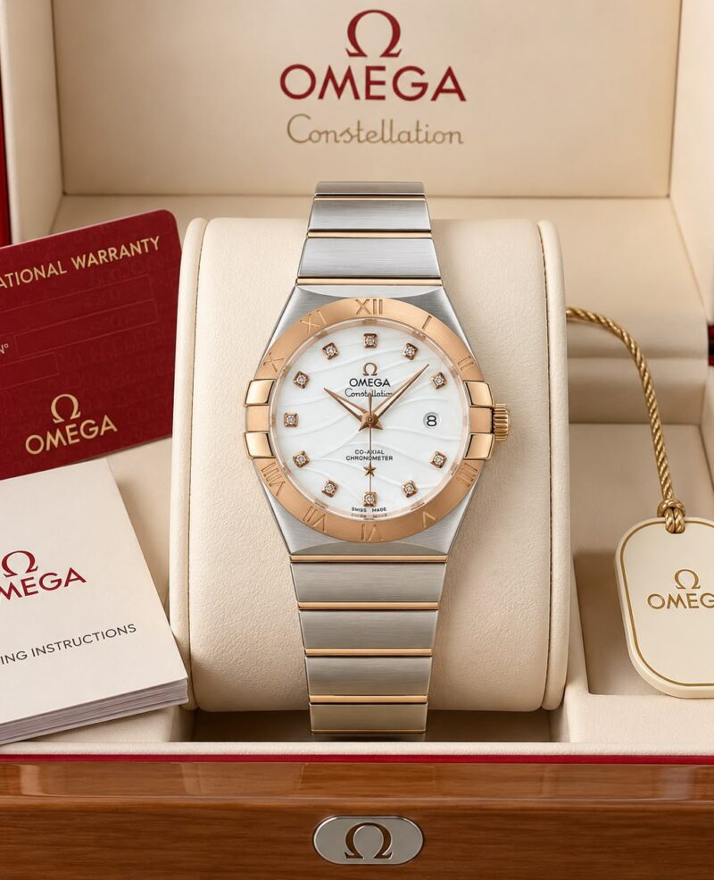 Omega Constellation Two-Tone Pearlescent Dial