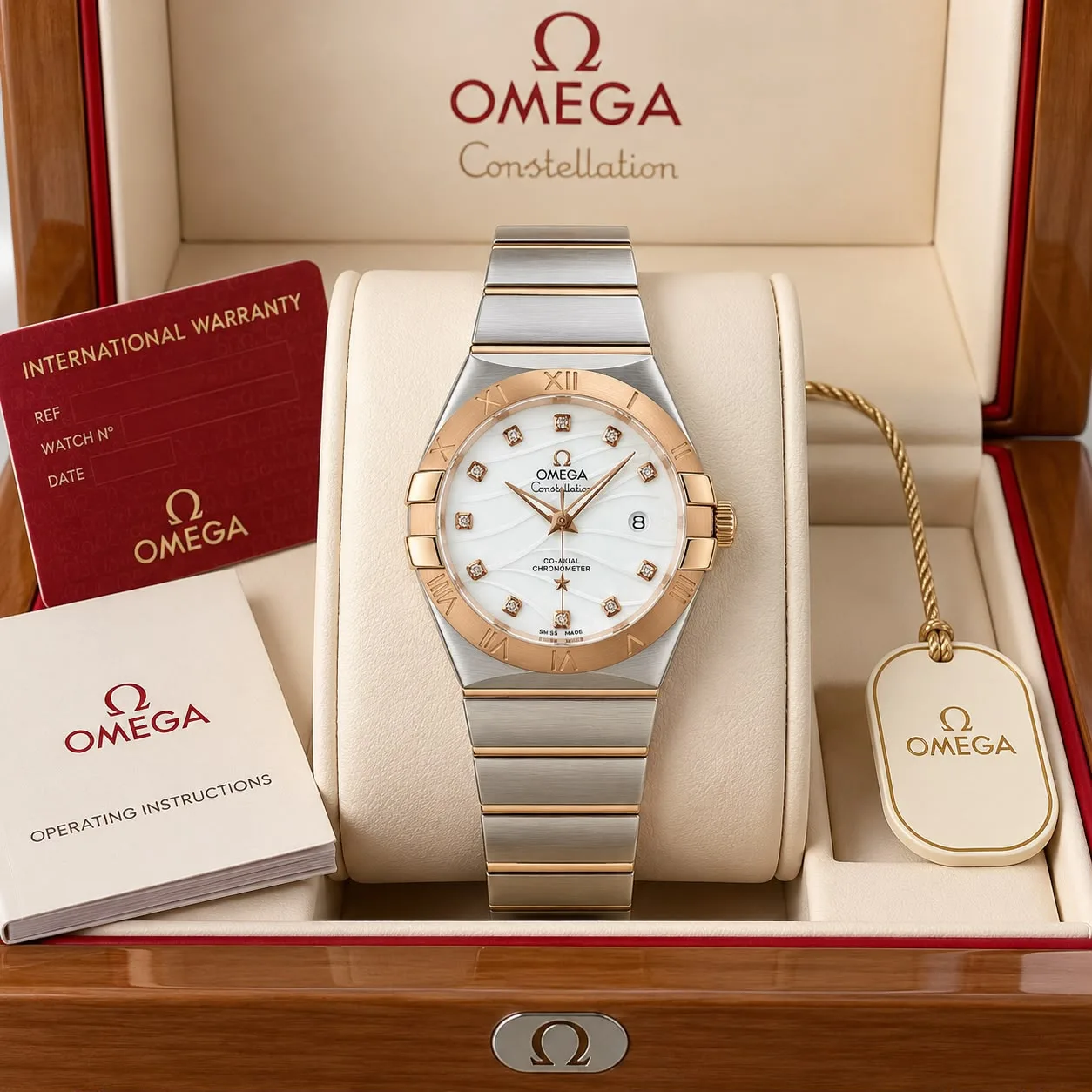 Omega Constellation Two-Tone Pearlescent Dial