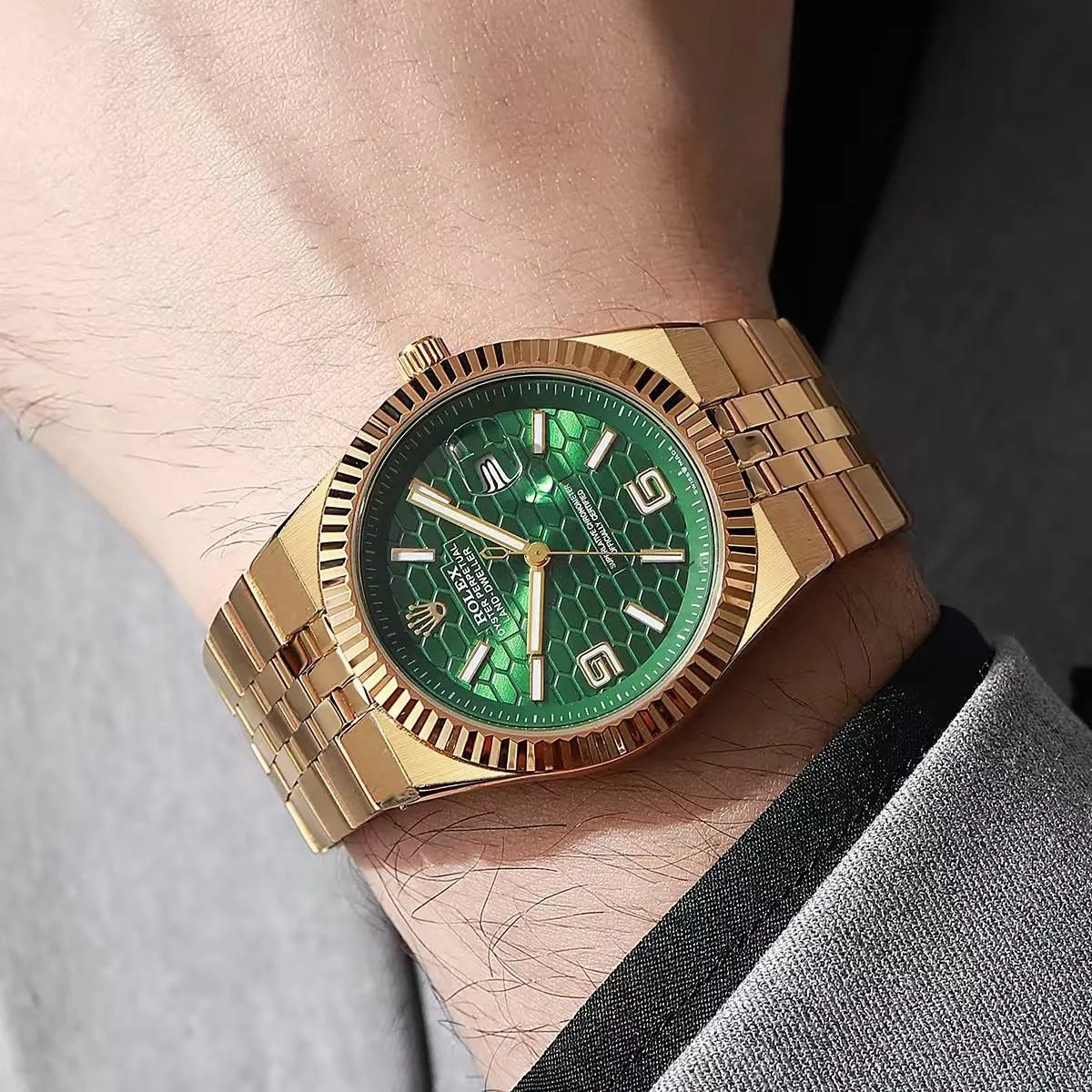 Rolex Land-Dweller Green Dial