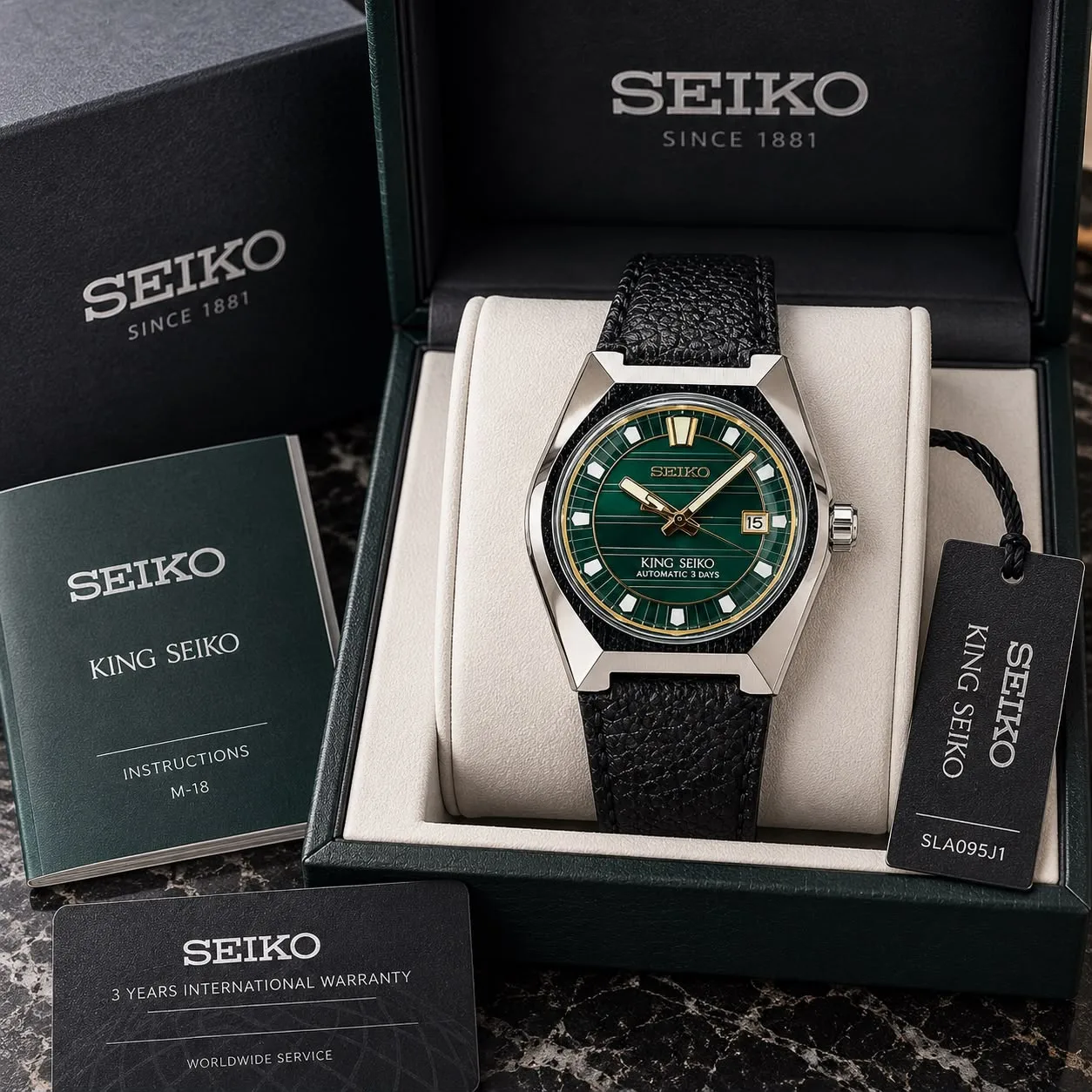 King Seiko VANAC Urban Greenery SLA095J1