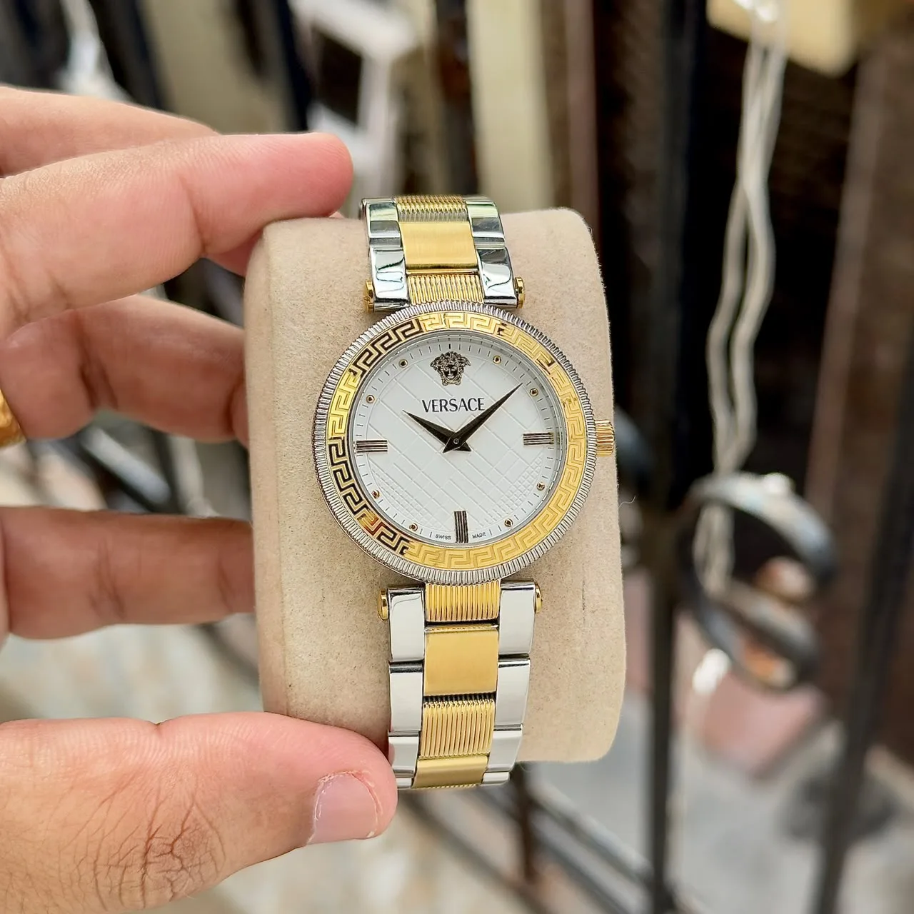 Versace Reve Two Tone White Dial - Image 4