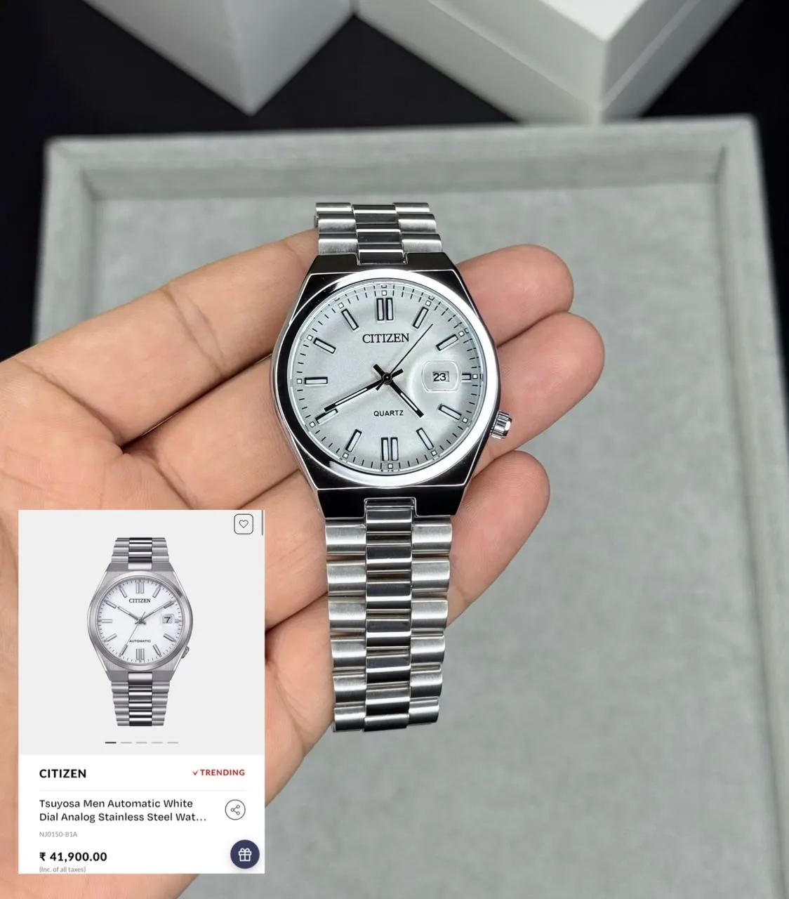 Citizen Tsuyosa Silver Dial - Image 2