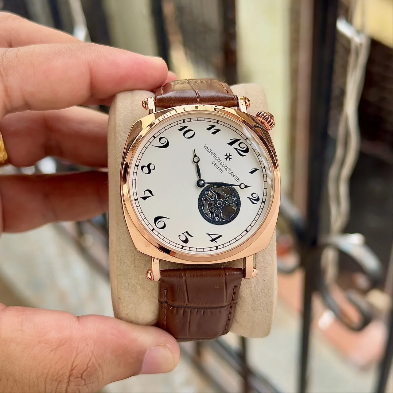 Vacheron Constantin Open-Heart White Dial - Image 4
