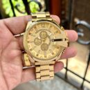 Diesel Mega Chief Golden Chronograph