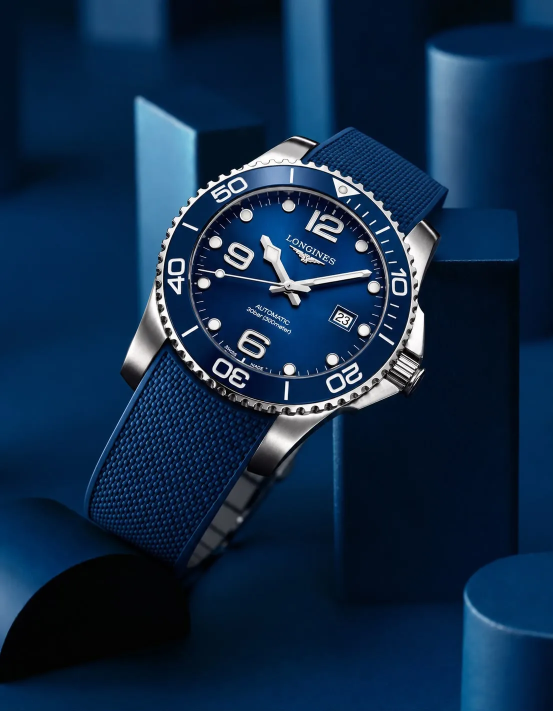 Longines Blue Sunray Dial Automatic - Image 3
